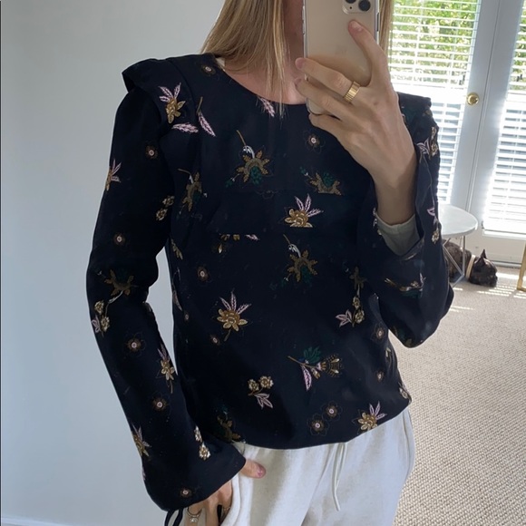 A.L.C. Patterned blouse - Picture 2 of 3